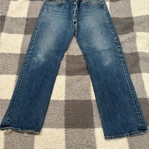 Levi's Blue Straight Leg Jeans